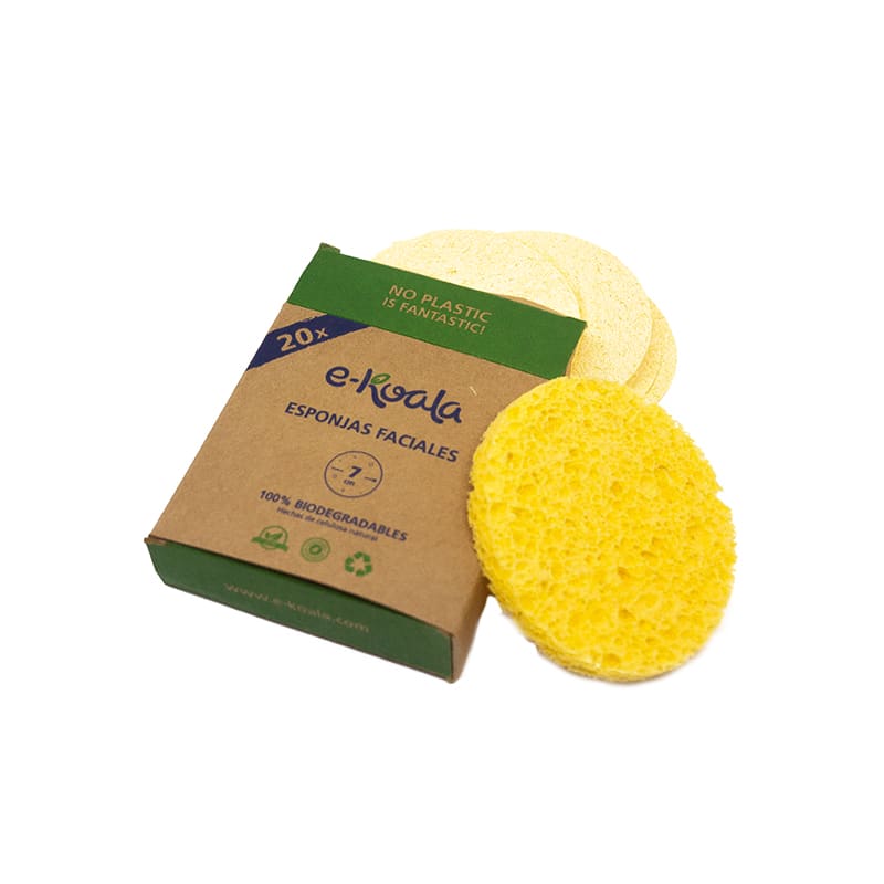 Esponjas de Celulosa Natural — Pack x20