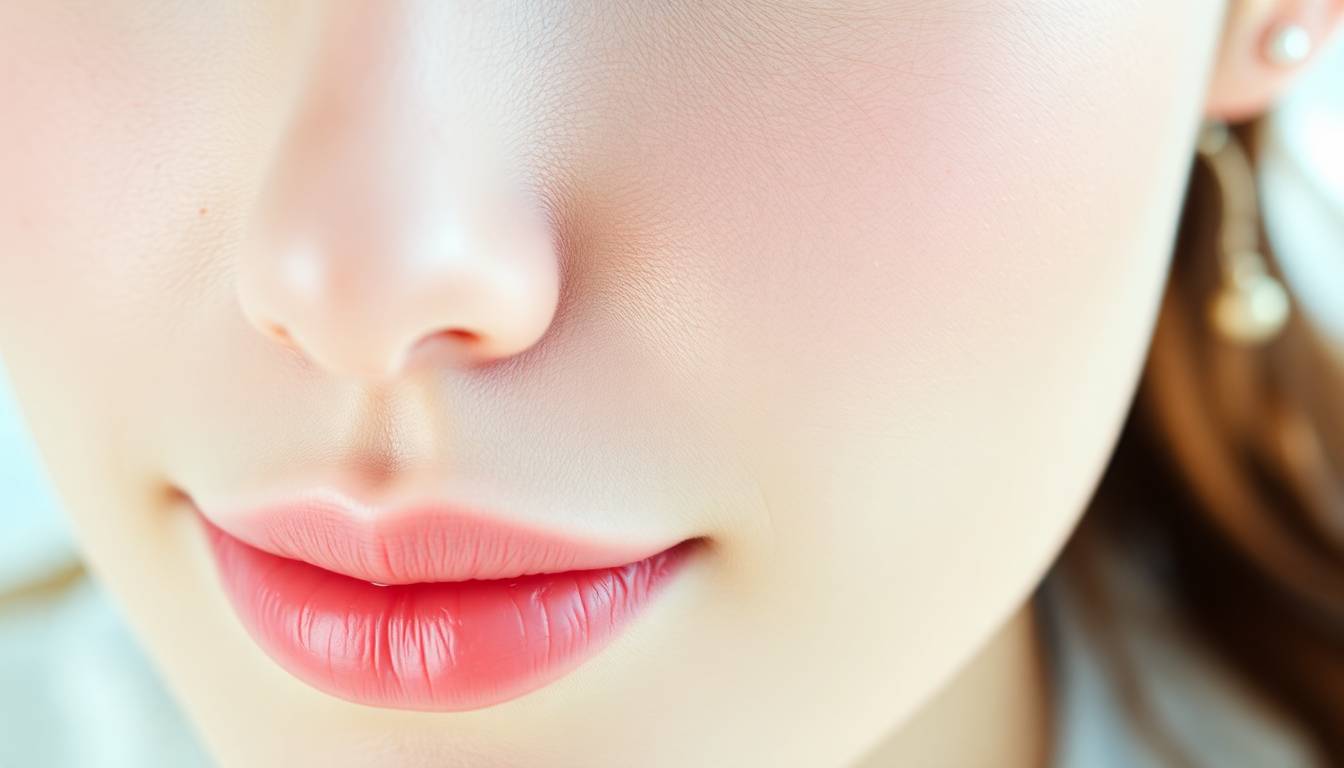 Clean, glowing skin with improved texture and radiance from filtered water, showing healthy hydration and natural glow