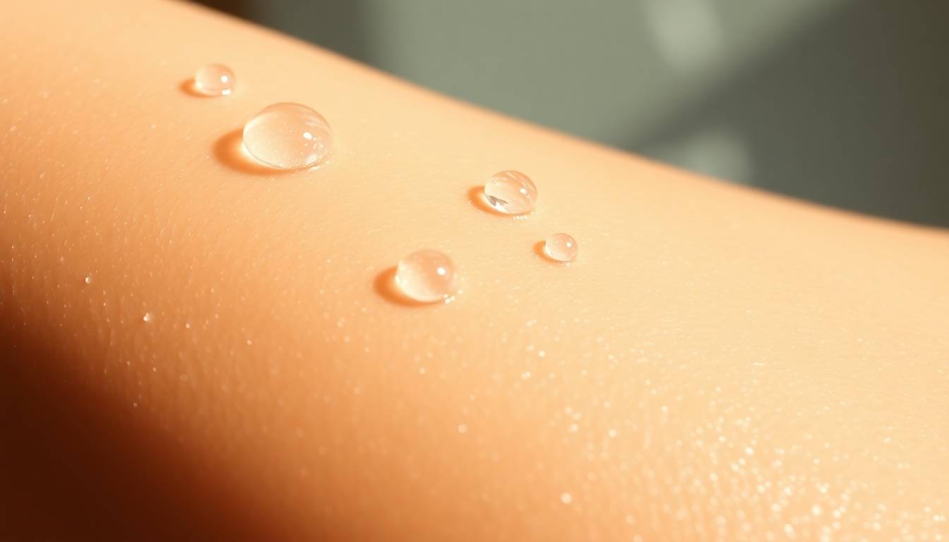 healthy skin texture with natural glow showing results of filtered water benefit