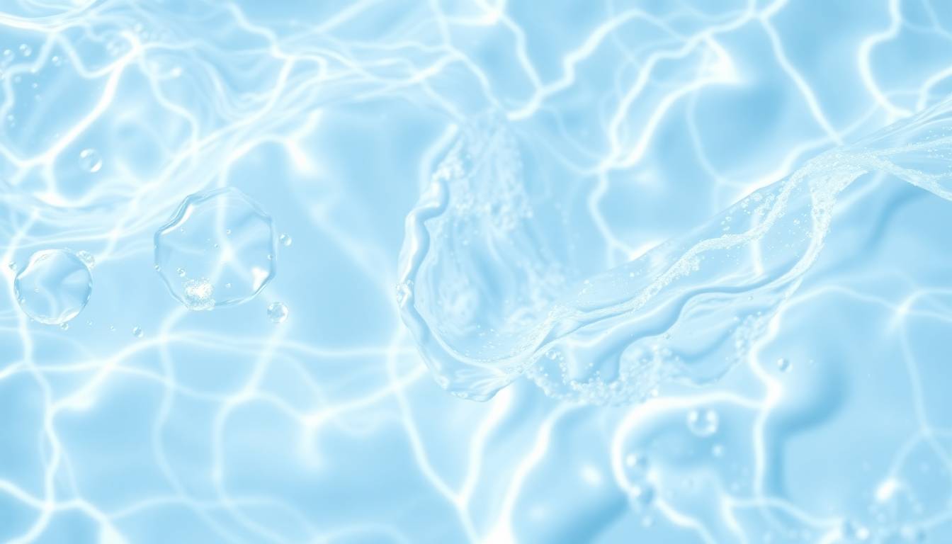 crystal-clear filtered water flowing from luxury shower head, pure water droplets, wellness and health