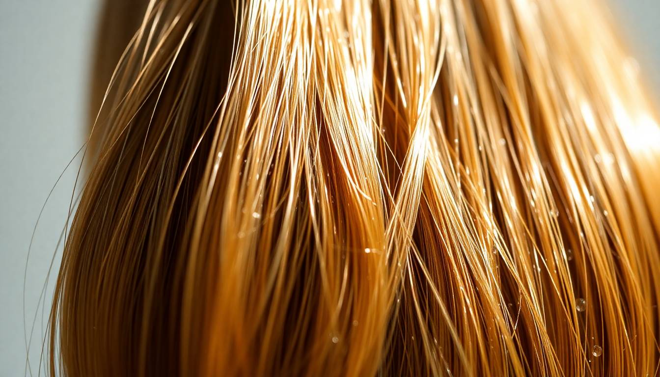 shiny, healthy hair with restored natural radiance and smooth texture showing the benefits of filtered water cleansing