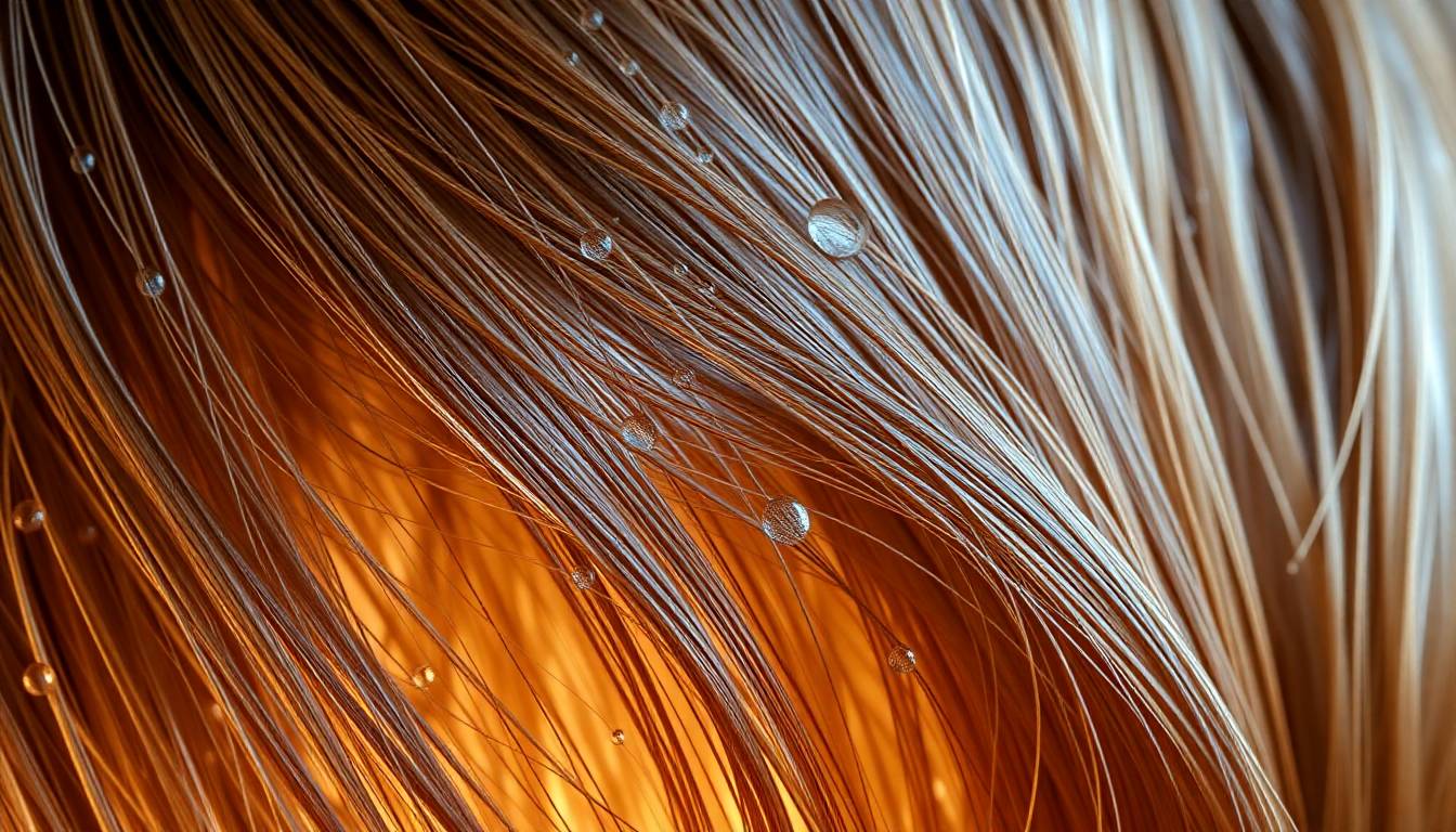 Healthy, shiny hair and glowing skin showing the benefits of filtered water