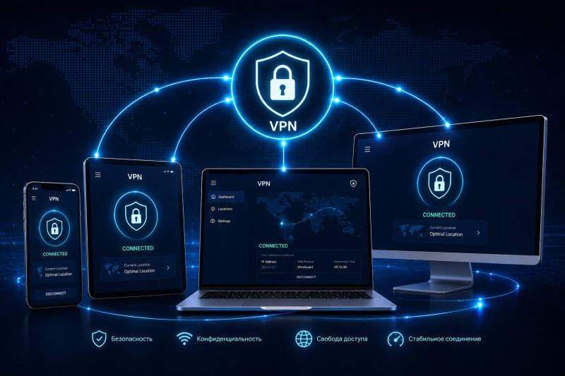 Как подключить VPN на iOS и Android: пошаговая схема