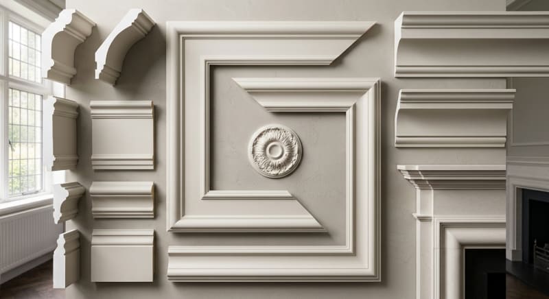 Wall Frame Molding Ideas for Living Rooms and Entryways