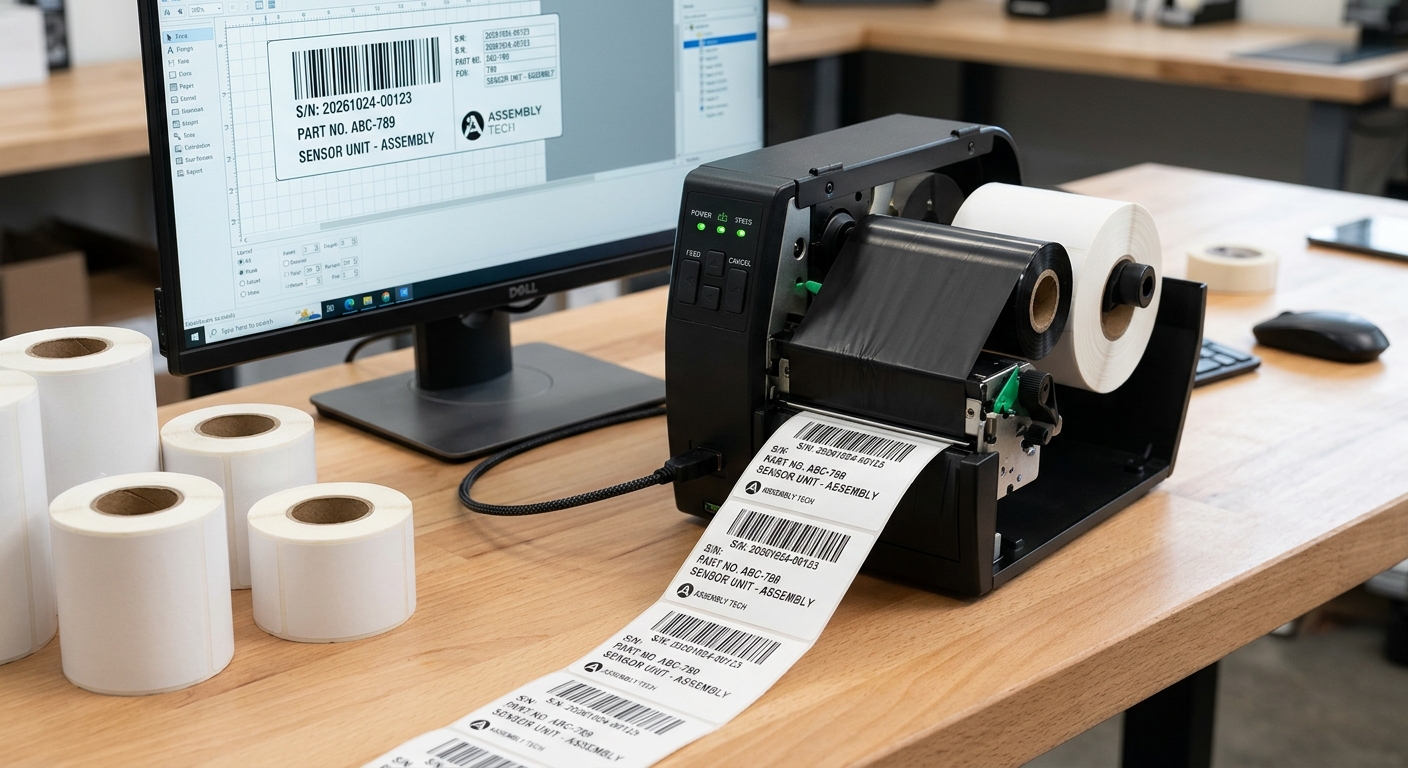 Como Unir Código de Barras, QR Code e Texto no Mesmo Layout