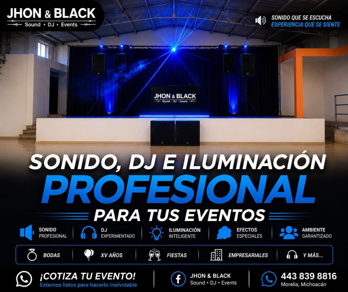 Sonido e iluminación