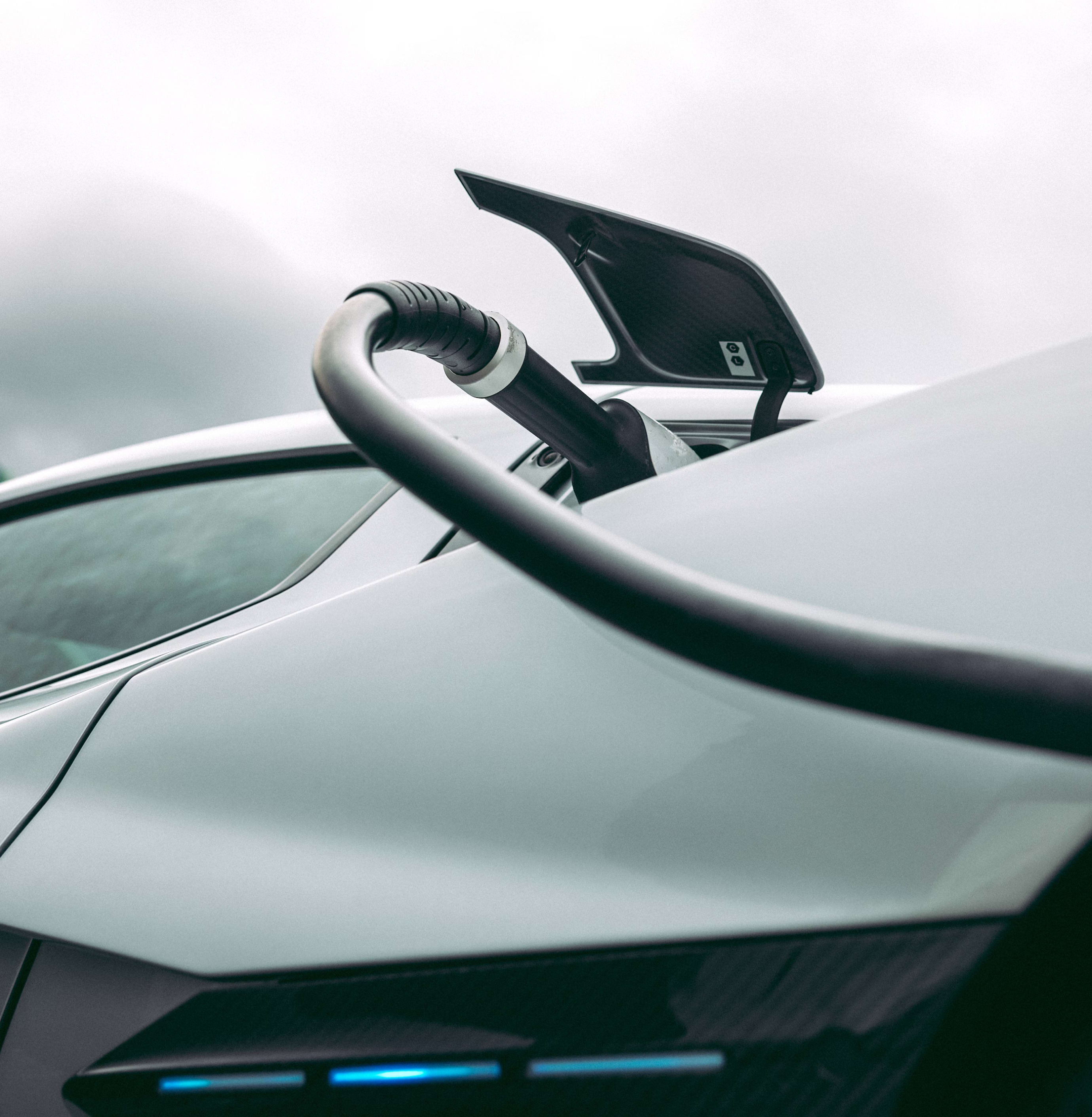 charging electric car