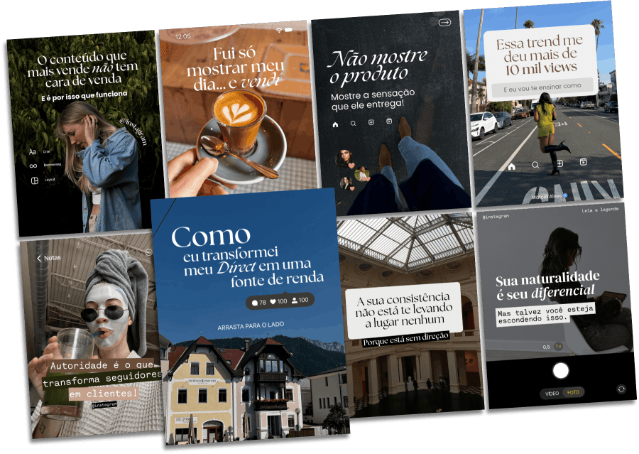 Pack de Templates UGC editáveis no Canva