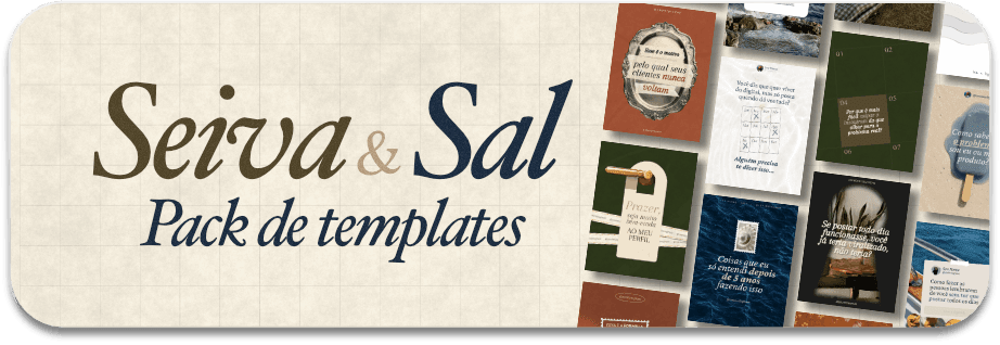 Seiva e Sal Pack de templates