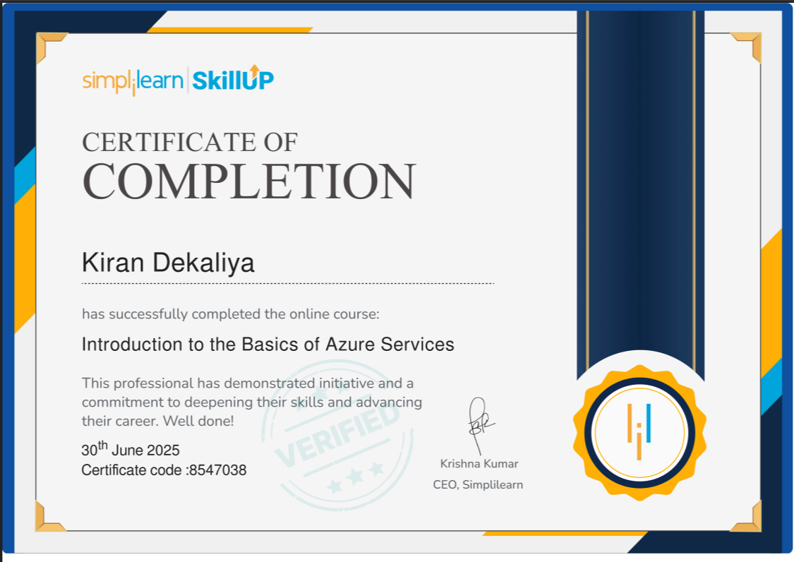 Introduction to the Basics of Azure Services