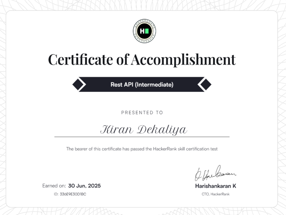 REST API(intermediate)
