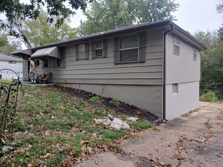 5-inch seamless gutters, downspouts, fascia, Kansas City, KS