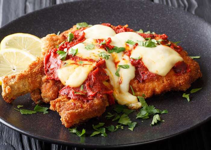 milanesa a la napolitana