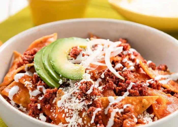 chilaquiles rojos