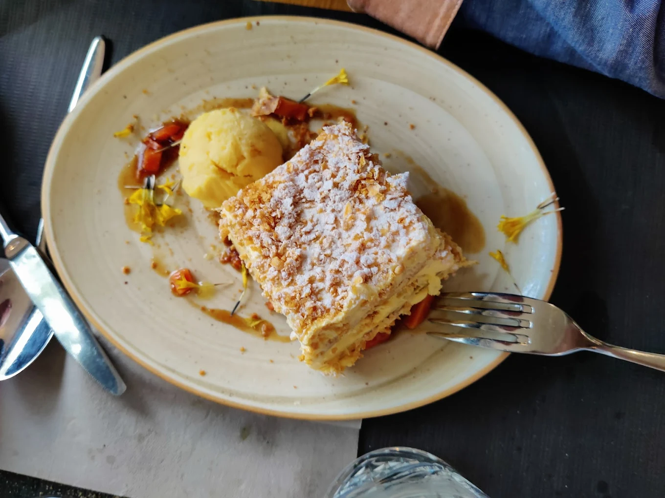 Tarta hojaldre