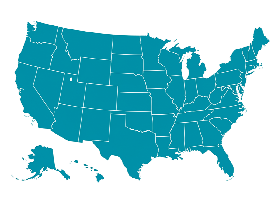 RubyLink Communities USA Map