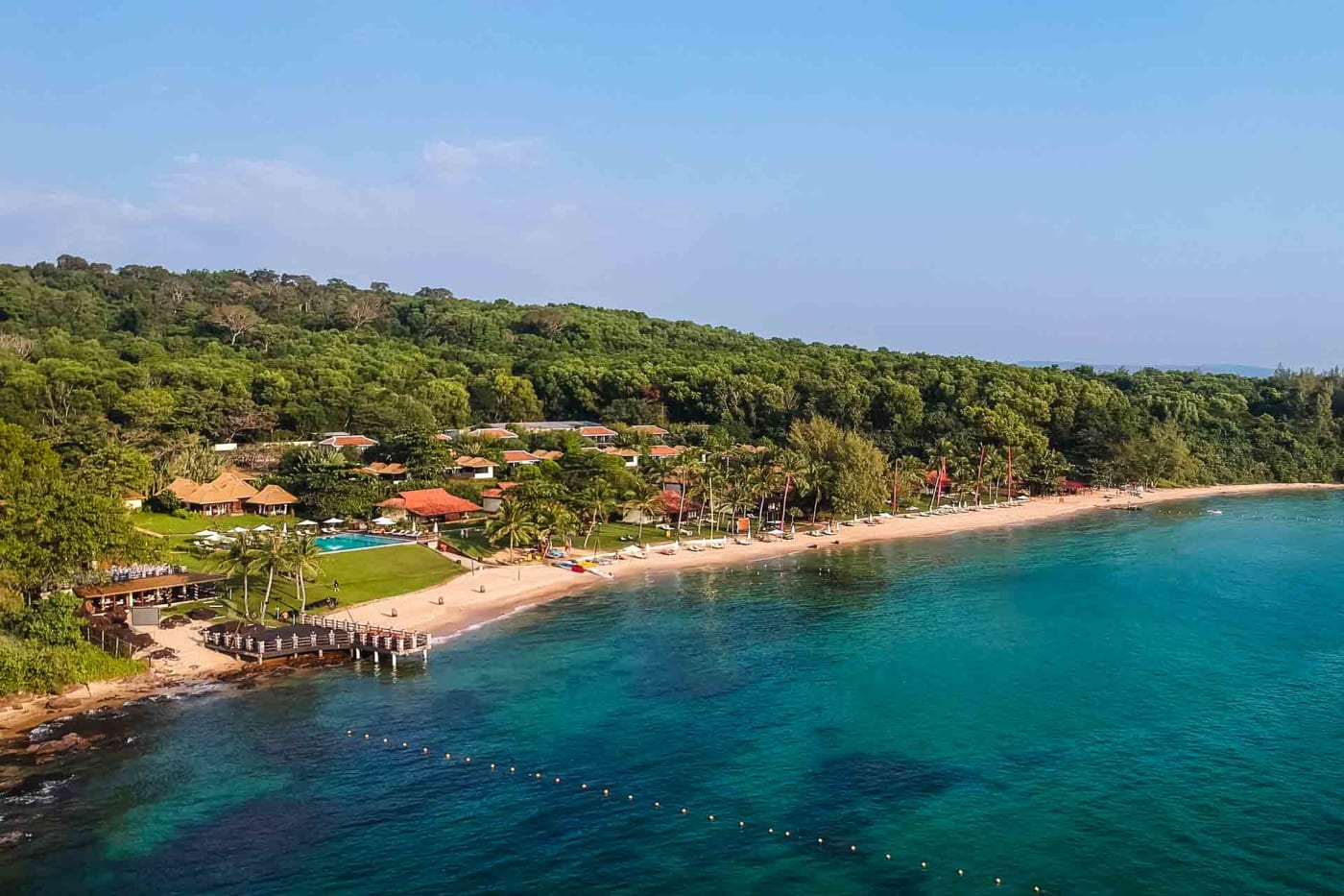 Chen Sea Resort from the air