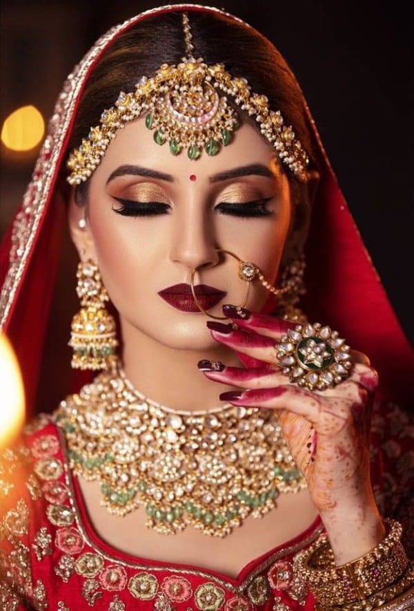Bridal makeup artist in Gaya at SR Unisex Salon