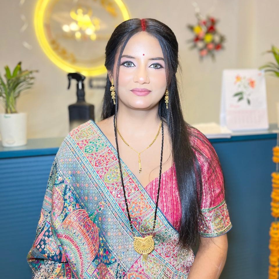 Hair transformation before after - Best hair salon in Gaya