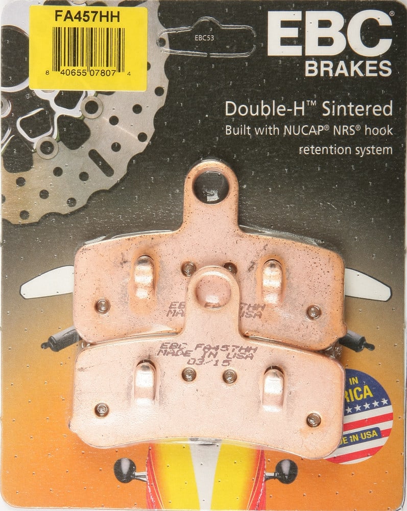 BRAKE PADS FA457 DOUBLE-H SINTERED