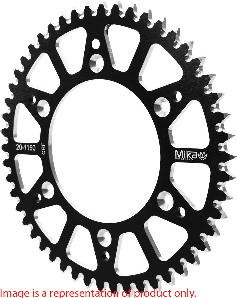 REAR SPROCKET ALUMINIUM 49T-520 HON - Image 2