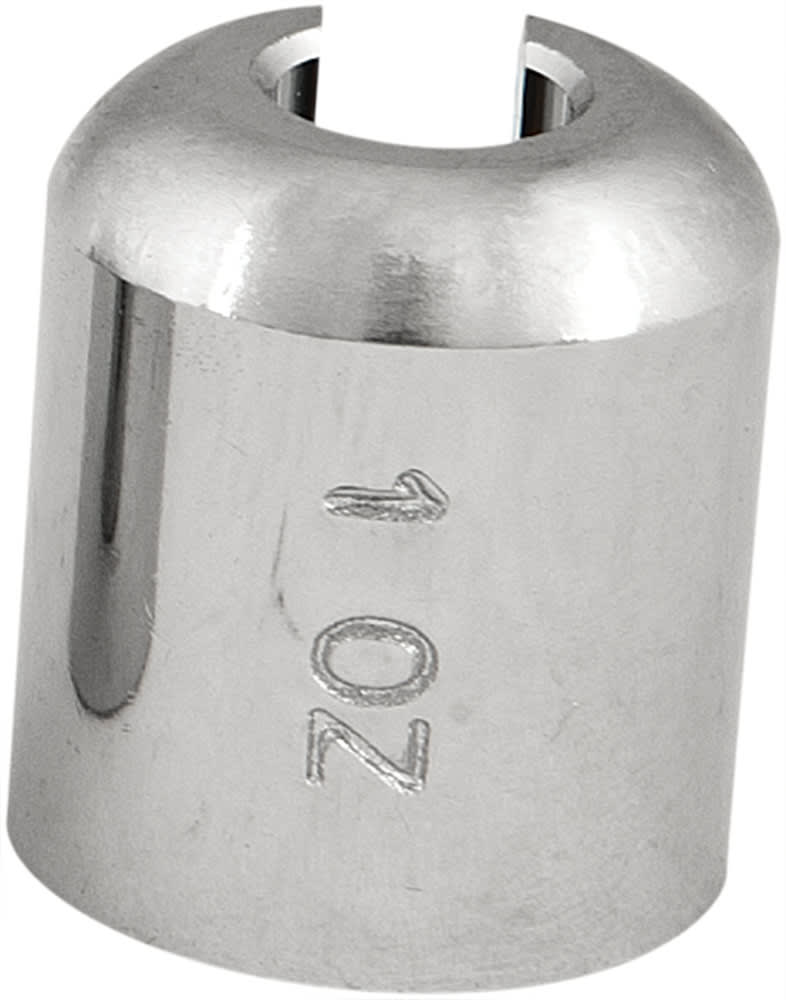SPOKED WHEEL WEIGHTS CHROME 1/4 OZ 10/PK - Image 3