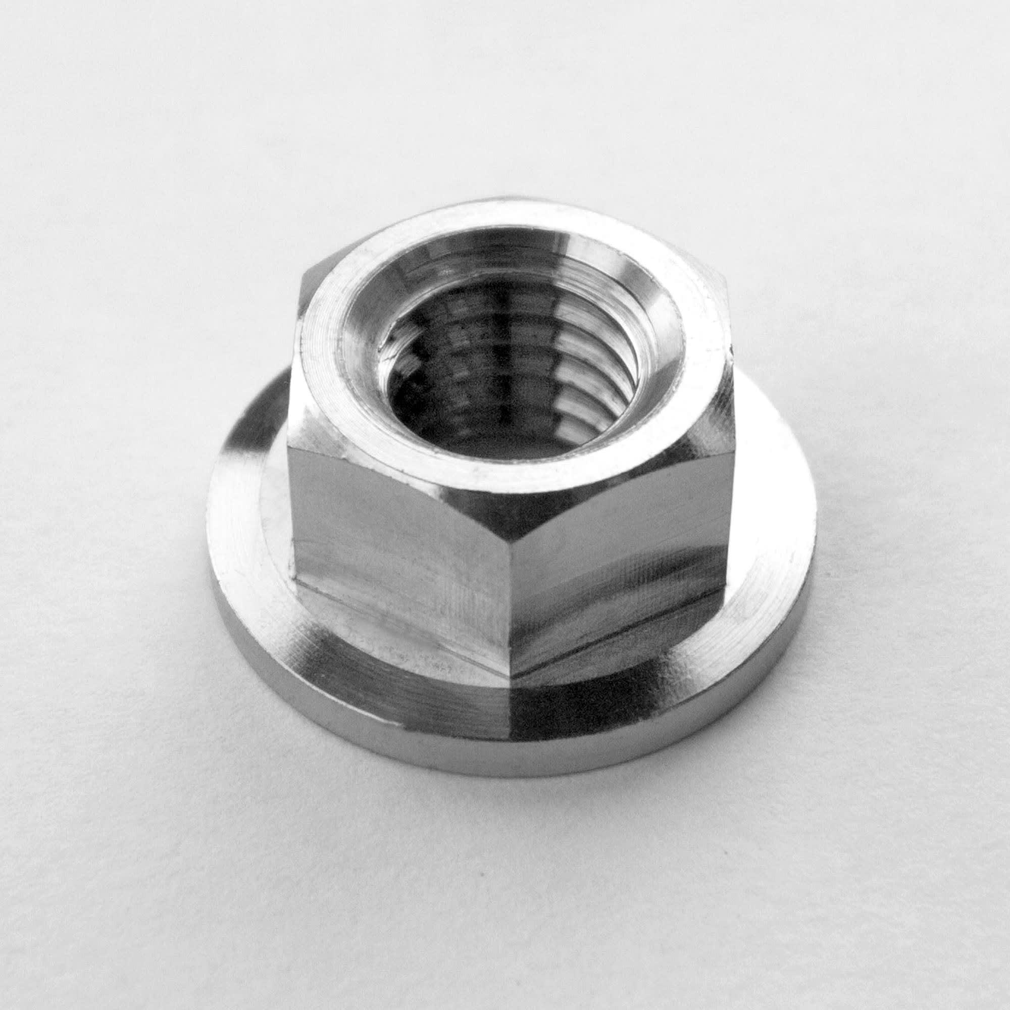 Titanium Flanged Hex Nut 10 x 1.50mm