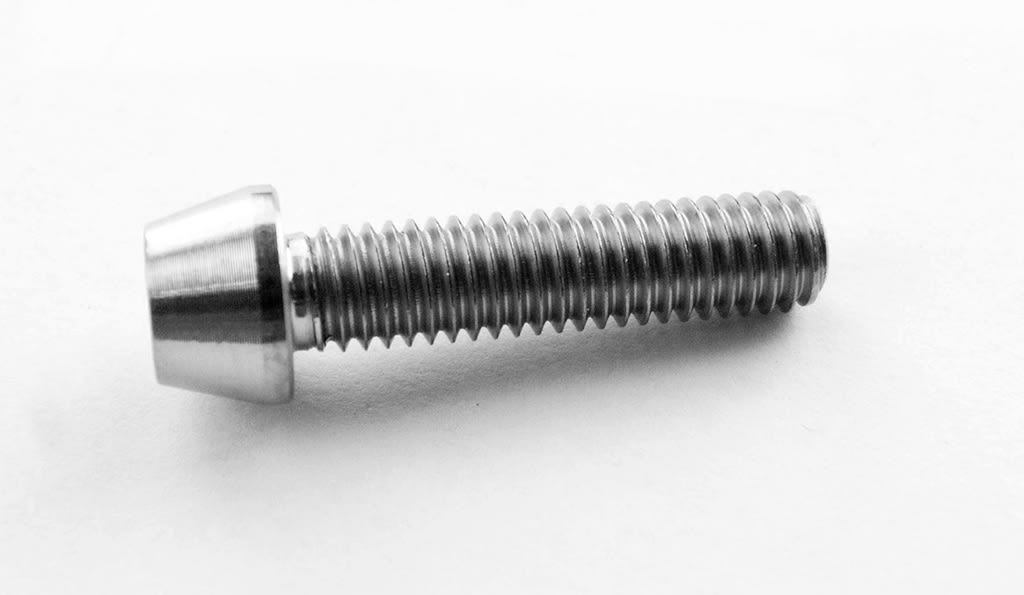Titanium Tapered Socket Cap 6mm x (1.00mm) x 25mm - Image 2
