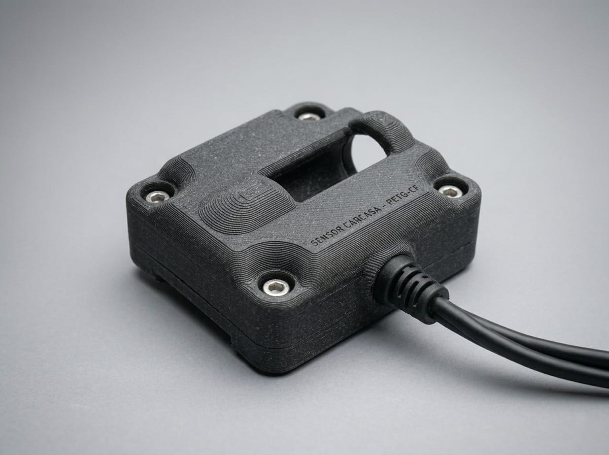 Carcasa para sensor industrial