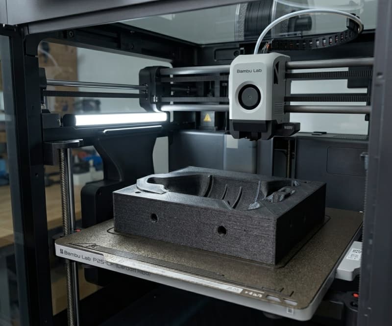 Pieza impresa en 3D por FormLab Studio en 48h