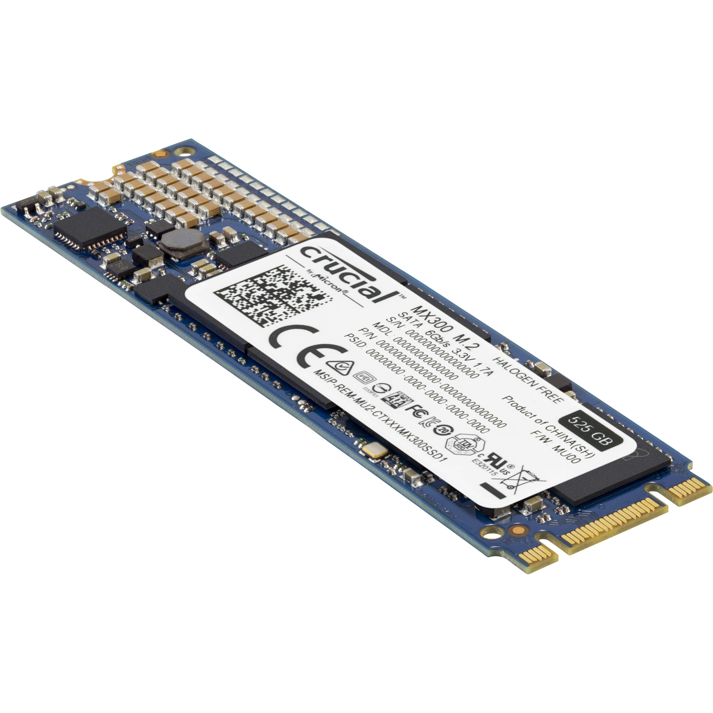Imagen de un SSD M.2 SATA Imagen de un SSD M.2 SATA