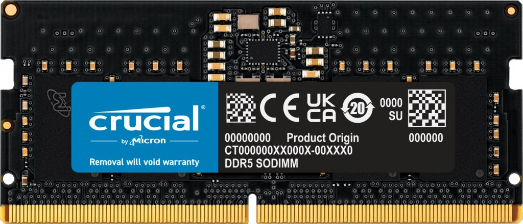 Imagen de una memoria RAM DDR5