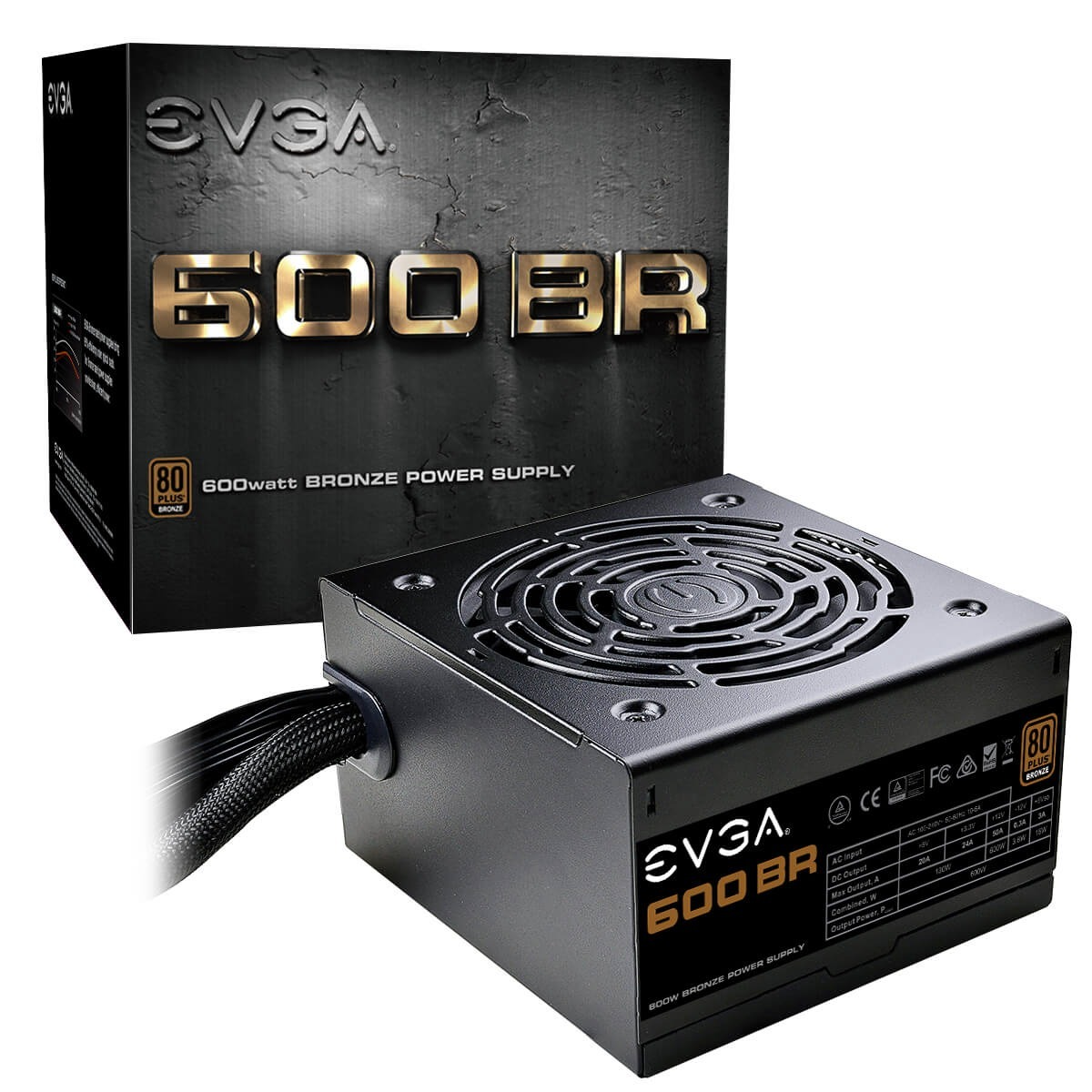 Imagen de una fuente de poder 80 PLUS Bronze