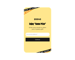 Mistery Gift Template - Second Step