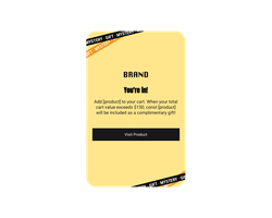 Mistery Gift Template - Third Step