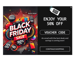 Black Friday: Signup Discount Popup - Screen 2