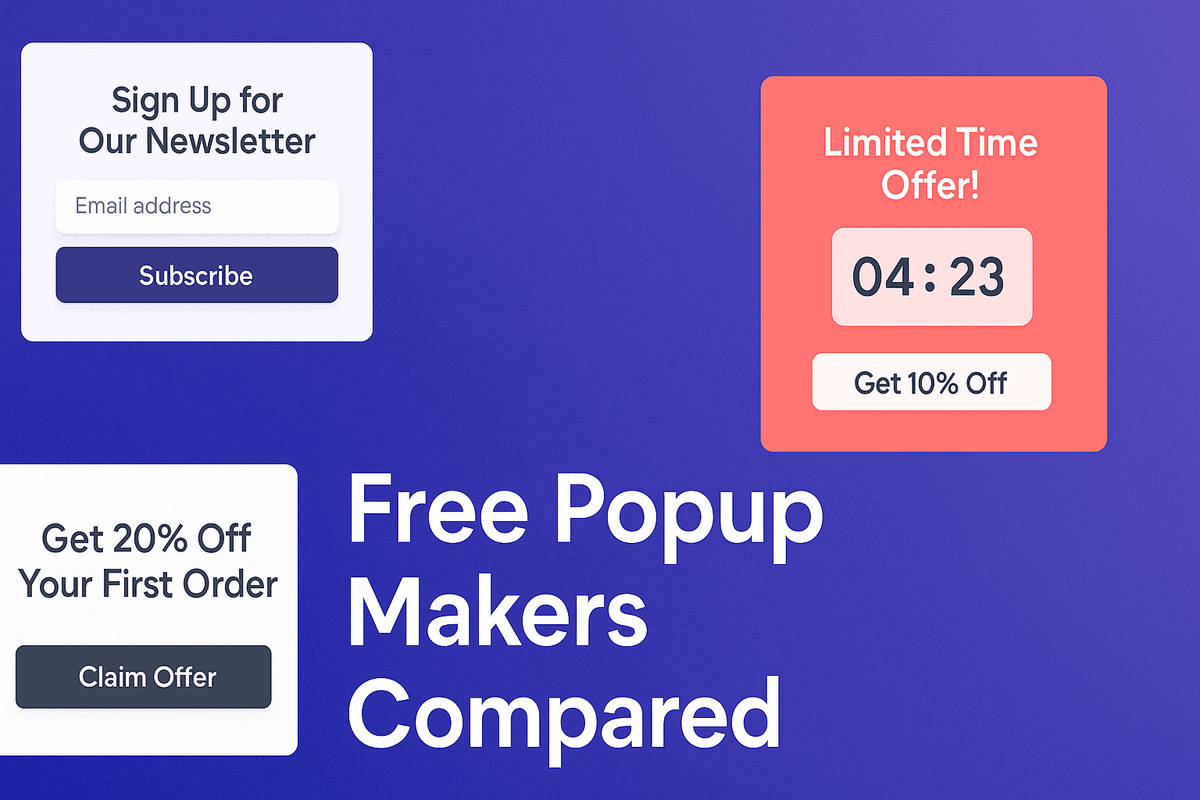 Free Popup Builders