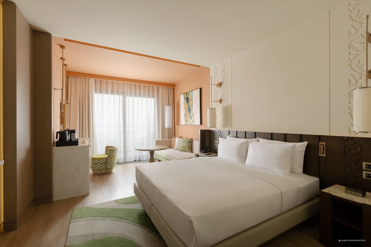 Chambre King Bed du Beldersoy Resort avec balcon privatif