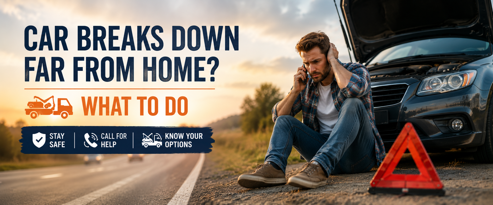 Car Breaks Down Far From Home? Here's Exactly What to Do