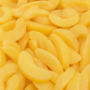 冷冻黄桃片 (lěngdòng huángtáo piàn)