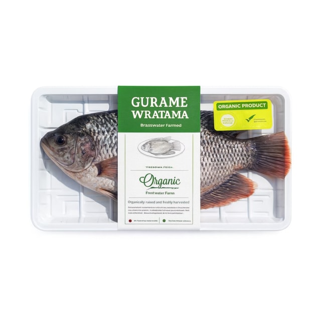 Ikan Gurami Organik Segar Utuh