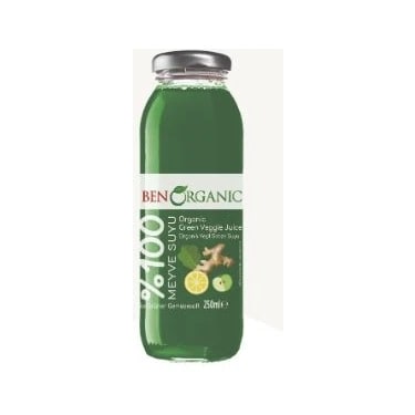 BEN.ORG Mixed Green Fruit Juice 250 ml