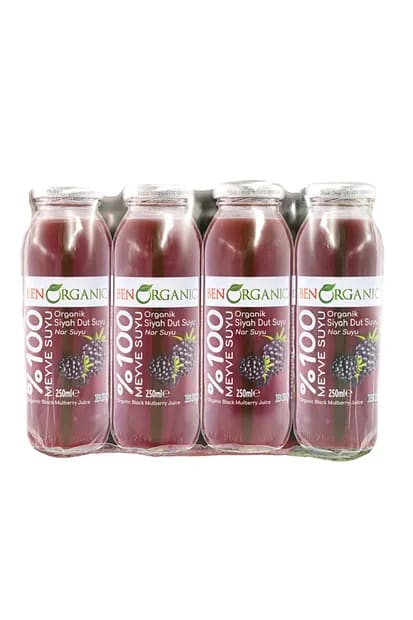 BEN ORG Black Mulberry Juice 250 ml