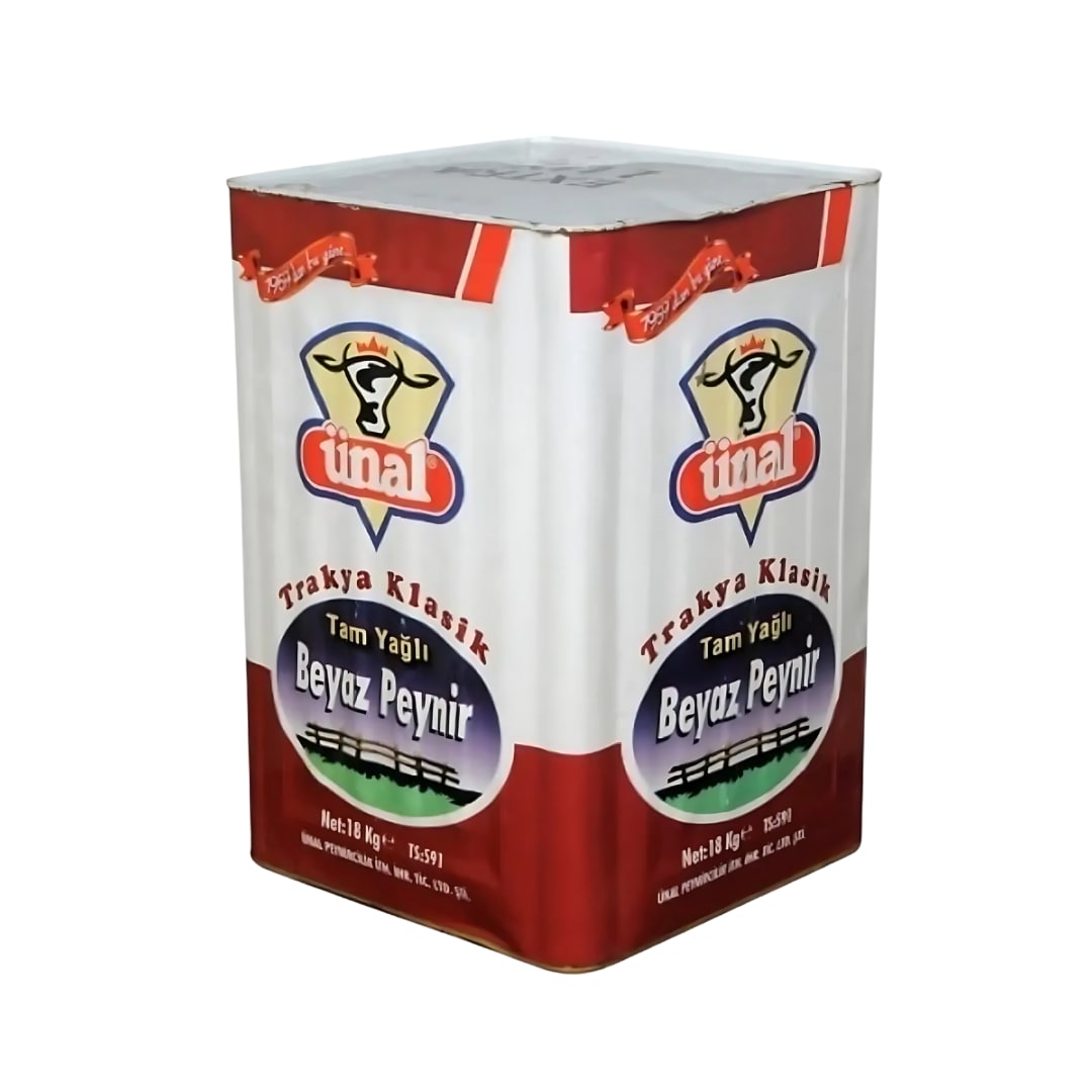 Ünal Extra White Cheese Tub 18kg
