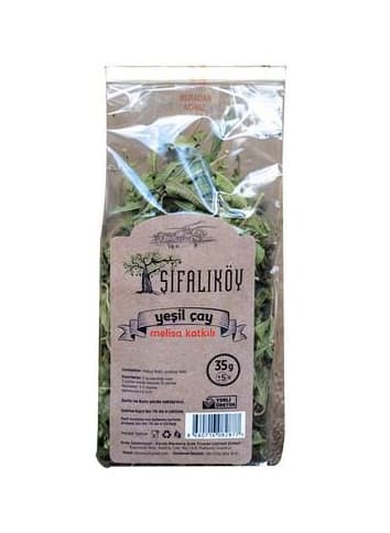 ŞİFALIKÖY YEŞİL ÇAY ( MELİSA KATKILI ) 35 GR*12
