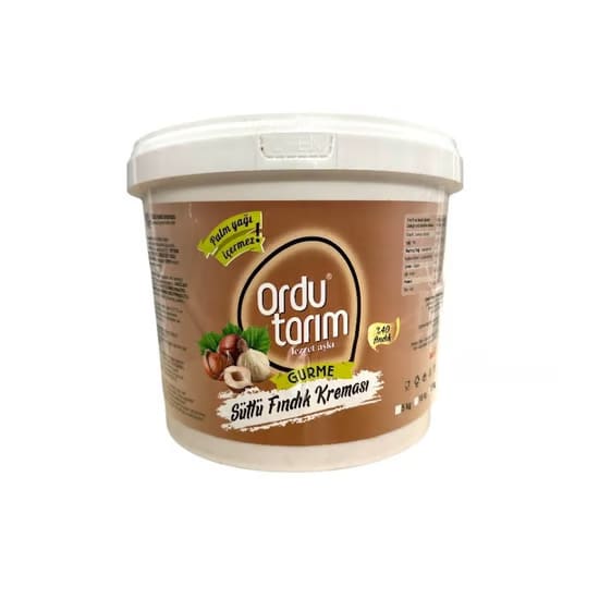 ORDU TARIM FINDIK KREMASI SÜTLÜ 5 KG