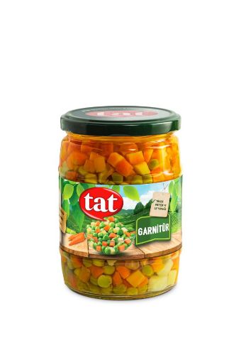 Canned Peas Glass Jar 550g