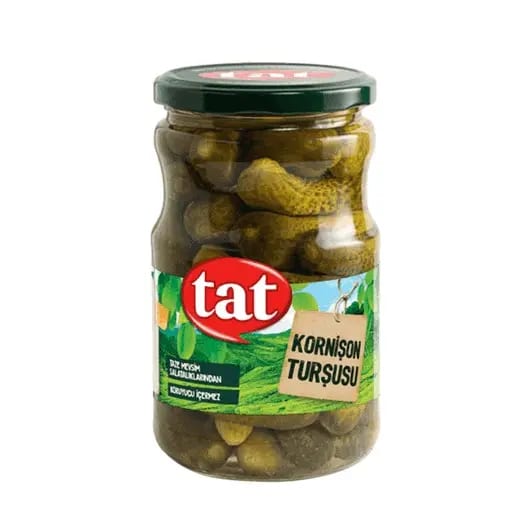 Cornichon Pickles Glass Jar 680g