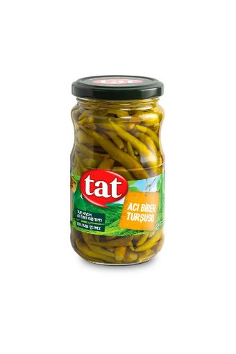 Burning Hot Pepper Pickles Glass Jar 330g