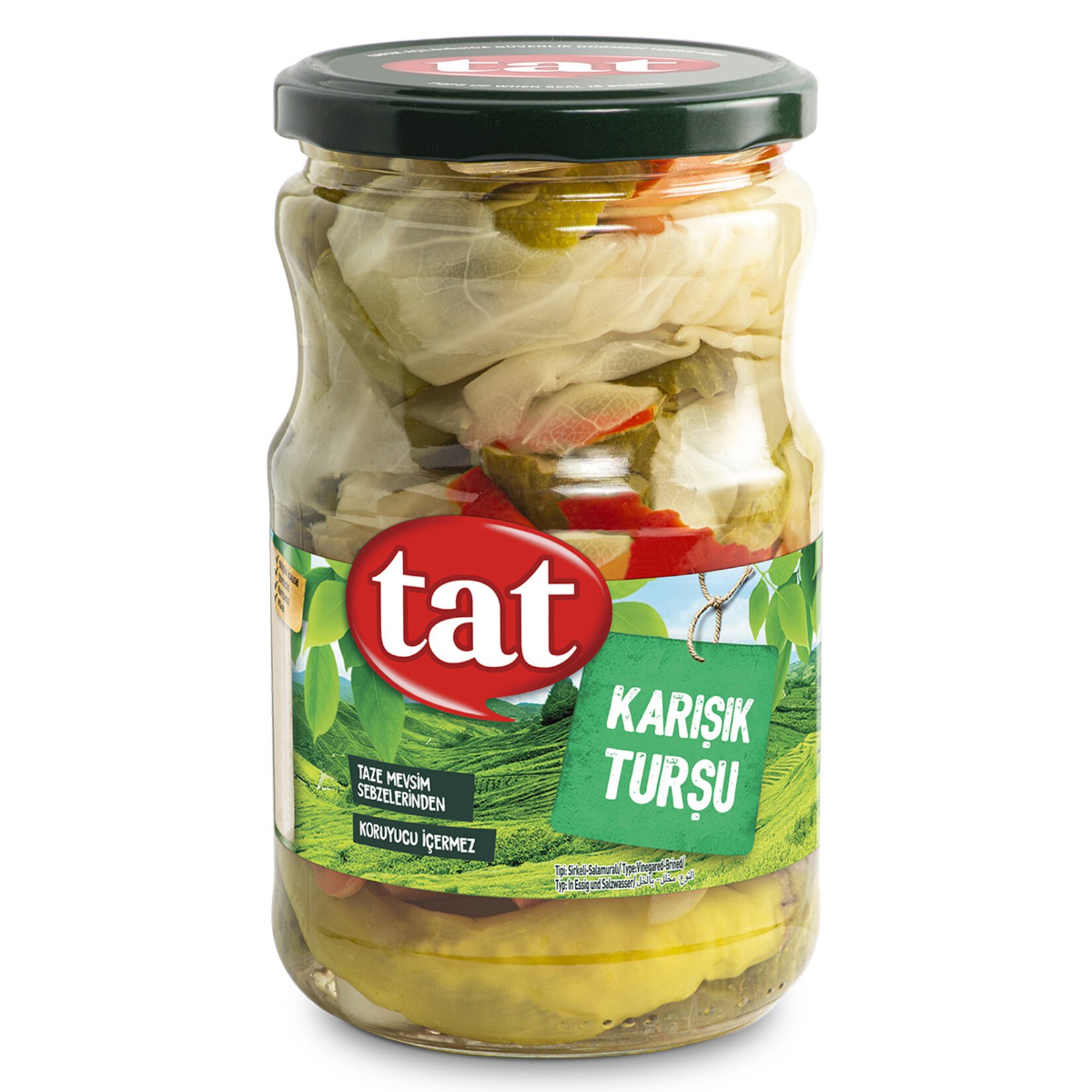 Mixed Pickles Glass Jar 680g